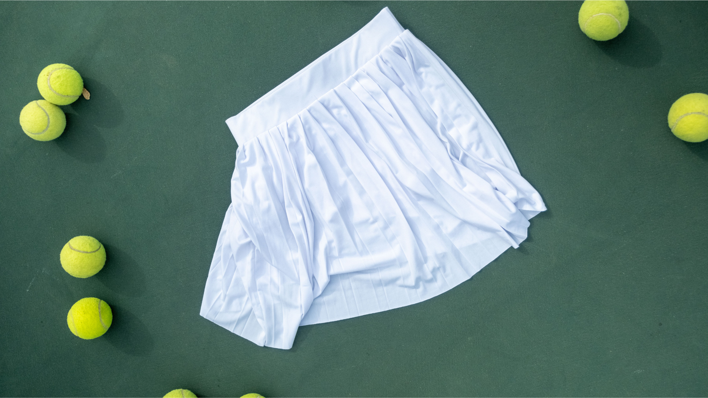 White Tennis Skirt