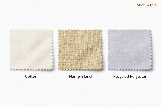 Sustainable Fabric Guide | Organic Cotton vs Hemp vs Recycled Polyester