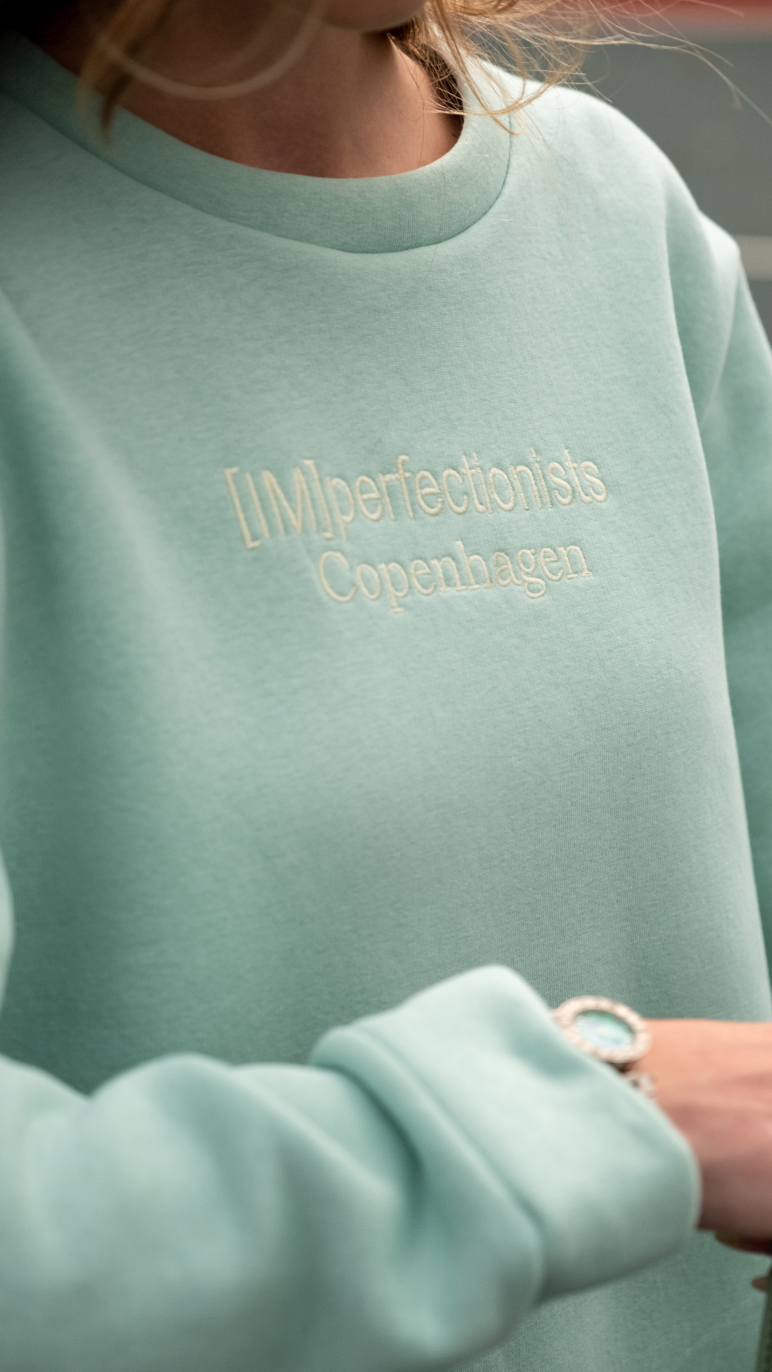 Matcha Green Tiger Sweatshirt