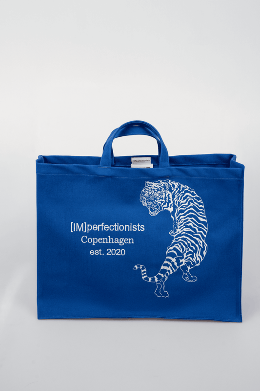 Navy Blue Tote Bag
